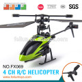 Feilun FX069 2.4G 4ch seis eixos giroscópio controle pequeno helicóptero rc para certificado de CE/FCC/ASTM venda